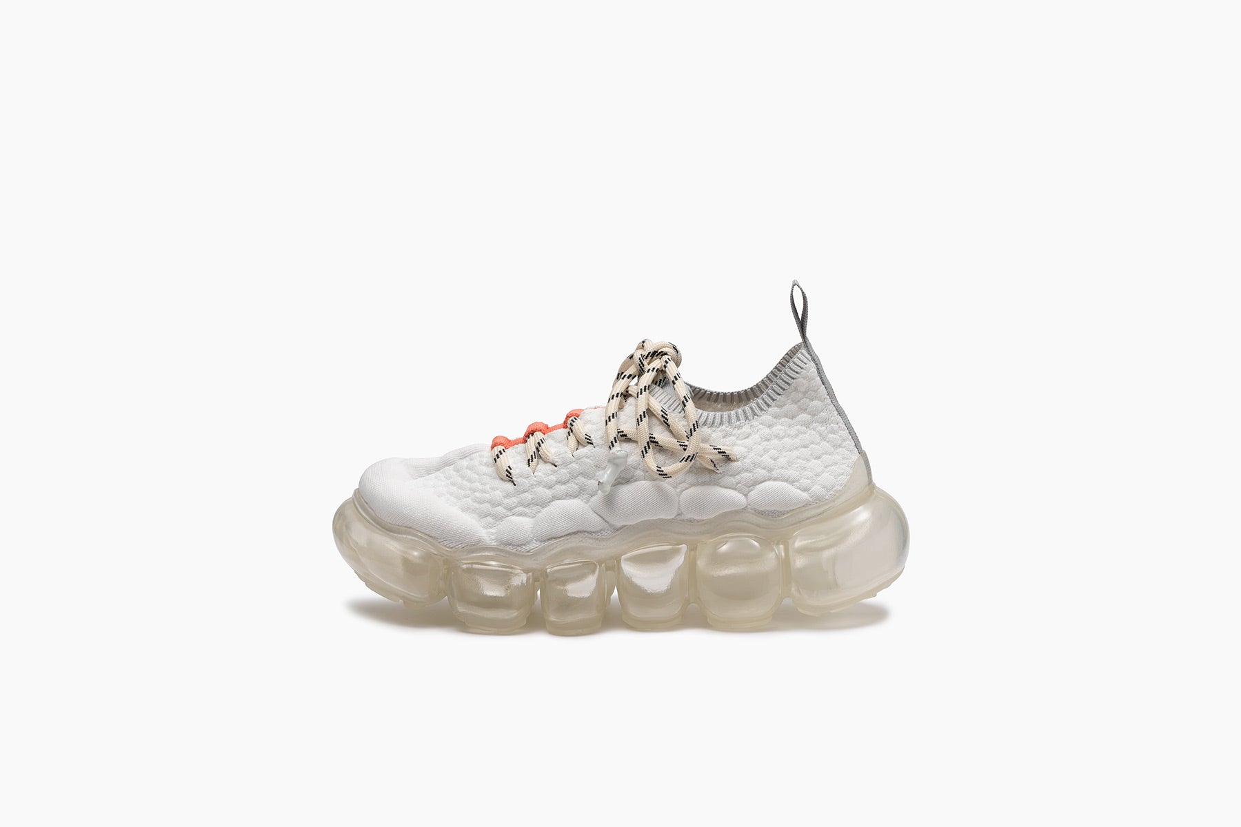 grounds JEWELRY x BERNHARD WILLHELM  10 | BUBBLE SUFACE TRAINER / WHITE