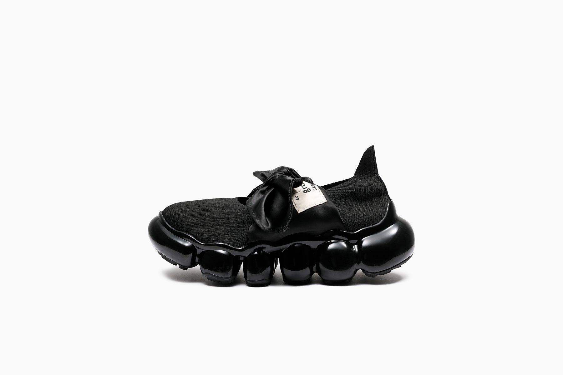 靴 grounds JEWELRY HANKIE PUMPS JEWELRY HANKIE PUMPS - BLACK / BLACK (ジュエリー ハンキー パンプス