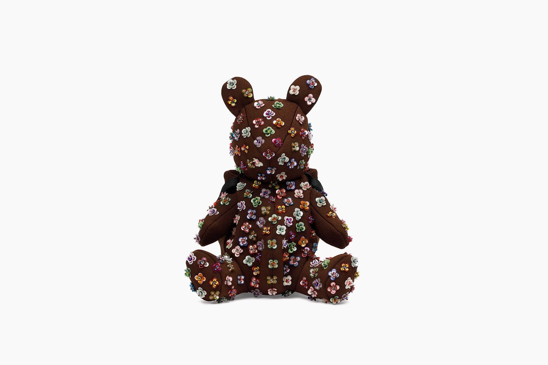 grounds BEAR BAG X HEAVEN TANUDIREDJA 09 | FLOWER BEAR BAG / BROWN x MIX