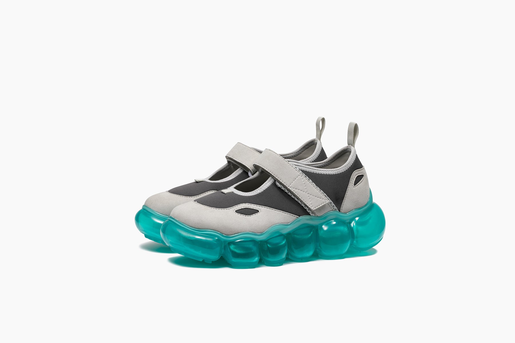 grounds JEWELRY MARYJANE	DARK GRAY / NEON BLUE