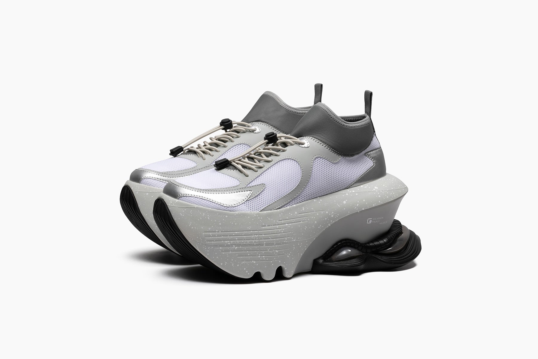 grounds JOG VISION FLUX PALACE　WHITE GRAY / WHITE GRAY WHITE SPLASH