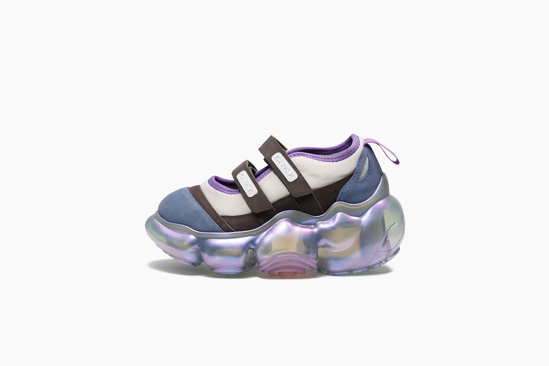 grounds MOOPIE MARY JANE DOUBLE LAKE LILAC / ICE GRAY AURORA