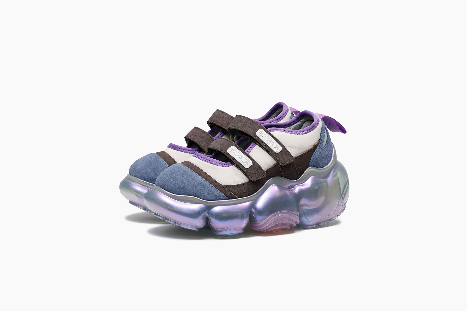 grounds MOOPIE MARY JANE DOUBLE LAKE LILAC / ICE GRAY AURORA
