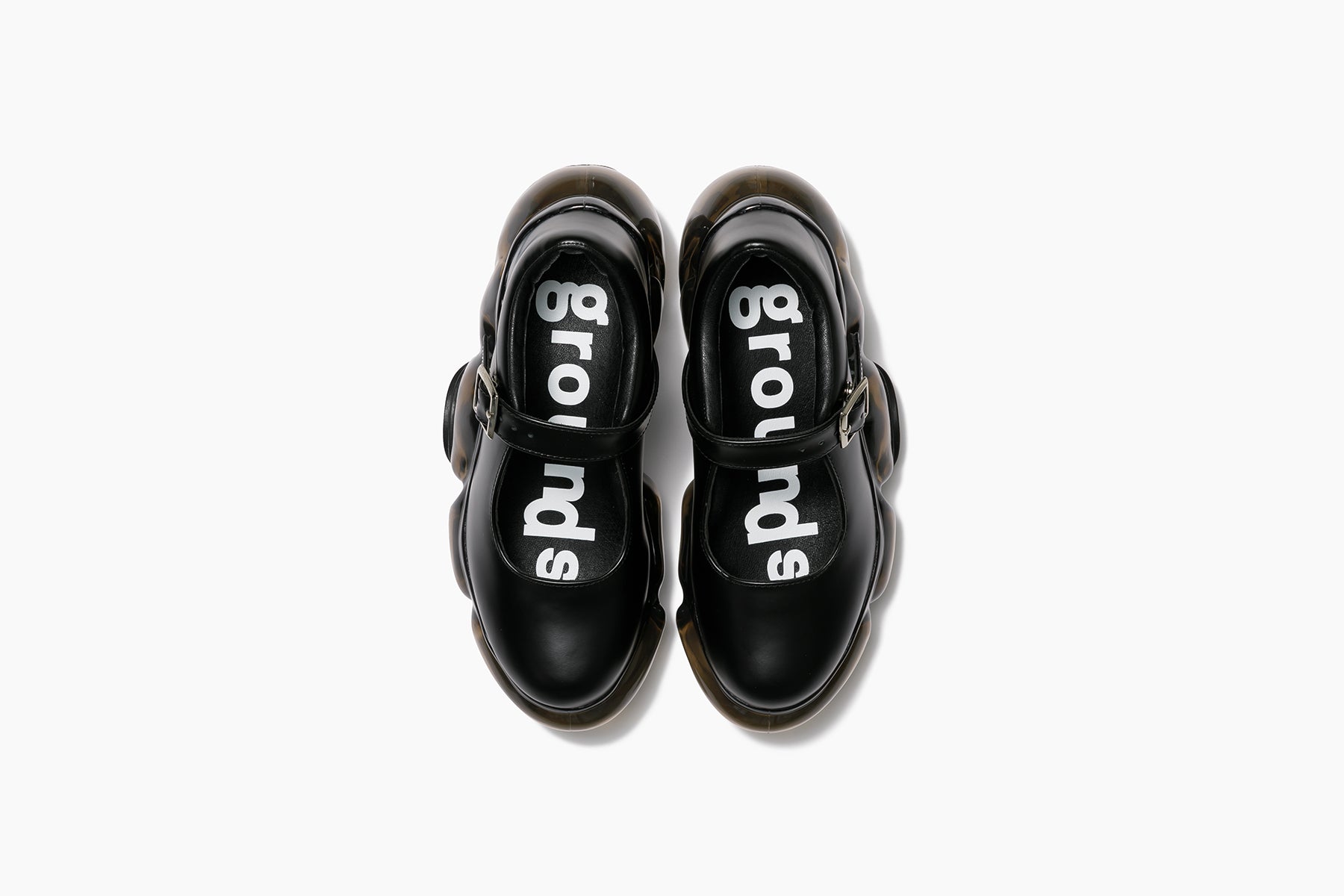 grounds MOOPIE PEBBLE BLACK LEATHER / BLACK