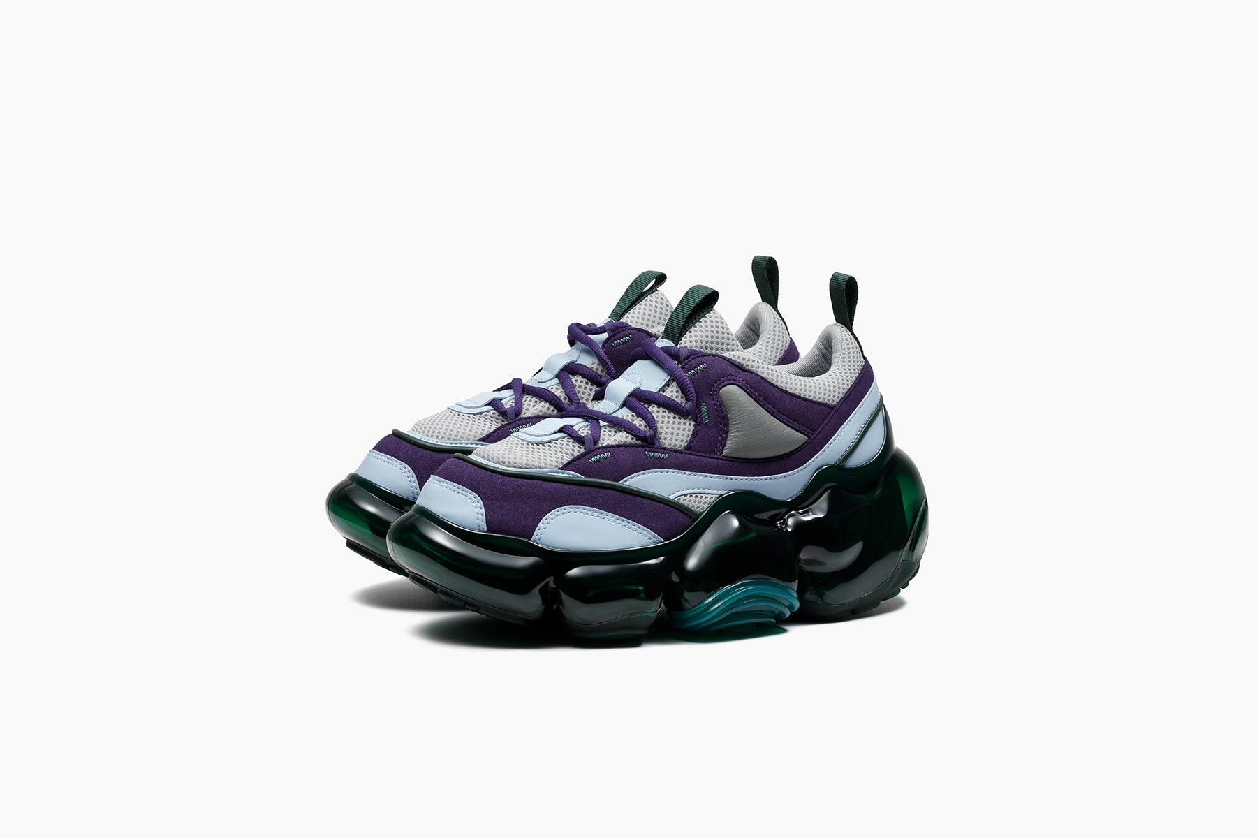 grounds MOOPIE JAWS PURPLE BLUE / DARK GREEN