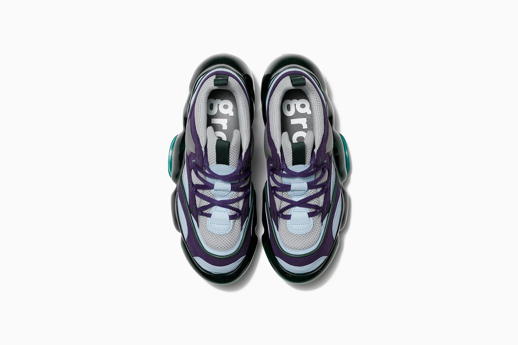 grounds MOOPIE JAWS PURPLE BLUE / DARK GREEN