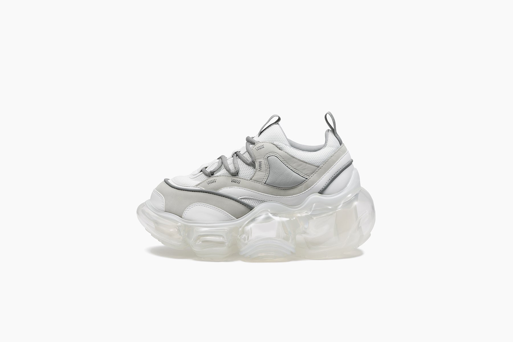 grounds MOOPIE JAWS WHITE GRAY / CLEAR