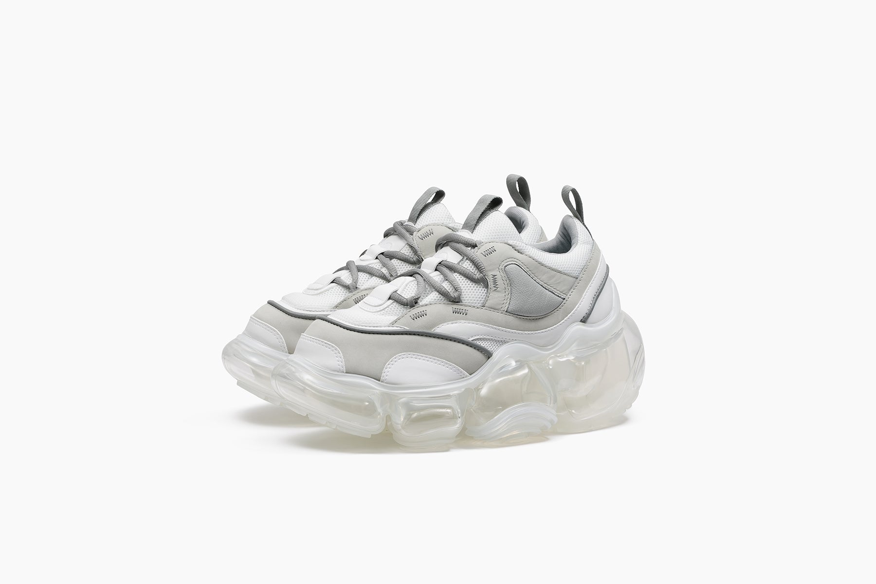 grounds MOOPIE JAWS WHITE GRAY / CLEAR