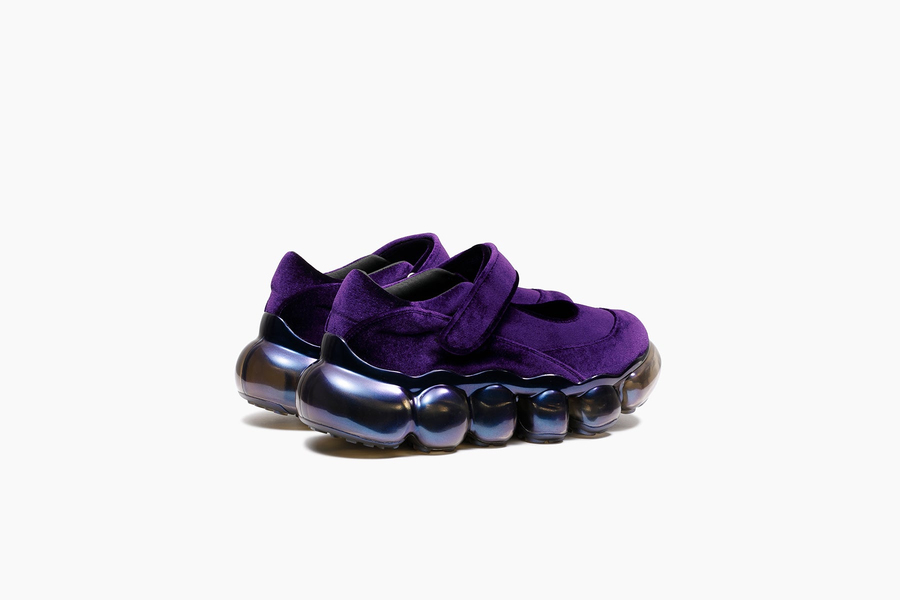 grounds JEWELRY COCOON　PURPLE VELVET / BLACK AURORA