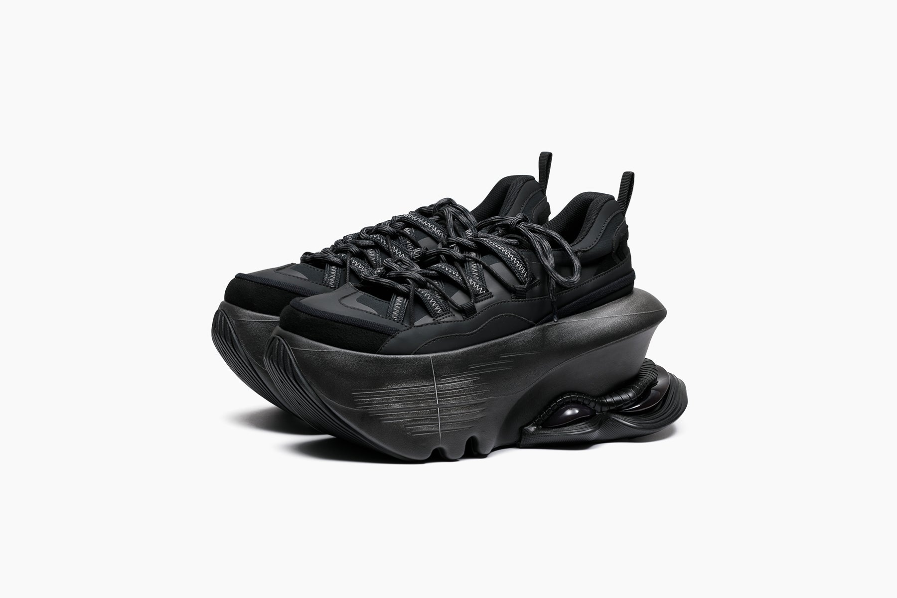 grounds JOG VISION FLUX OPEN LACE BLACK / BLACK