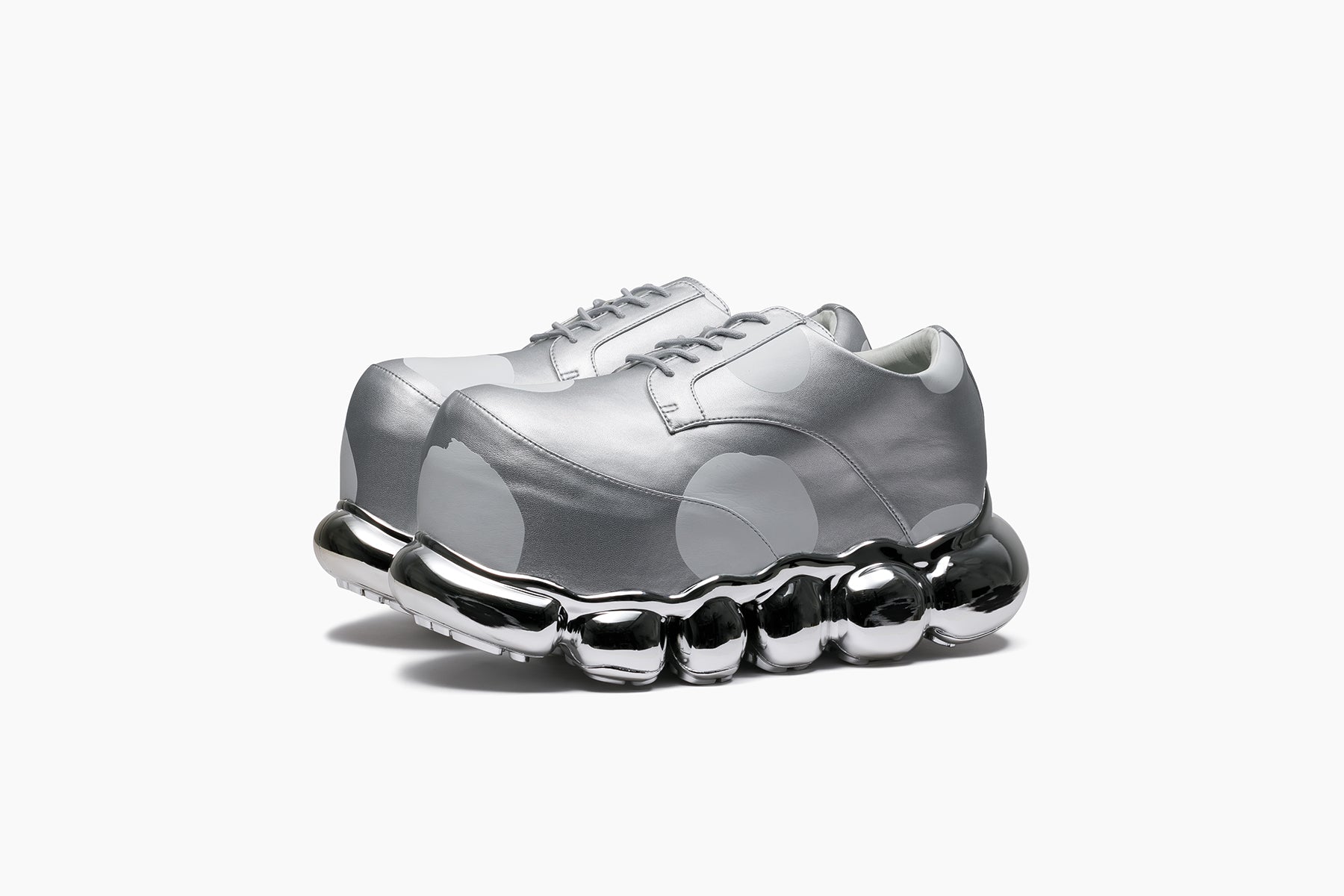 JEWELRY MONSIEUR CHROME SILVER DOTS / SILVER CHROME