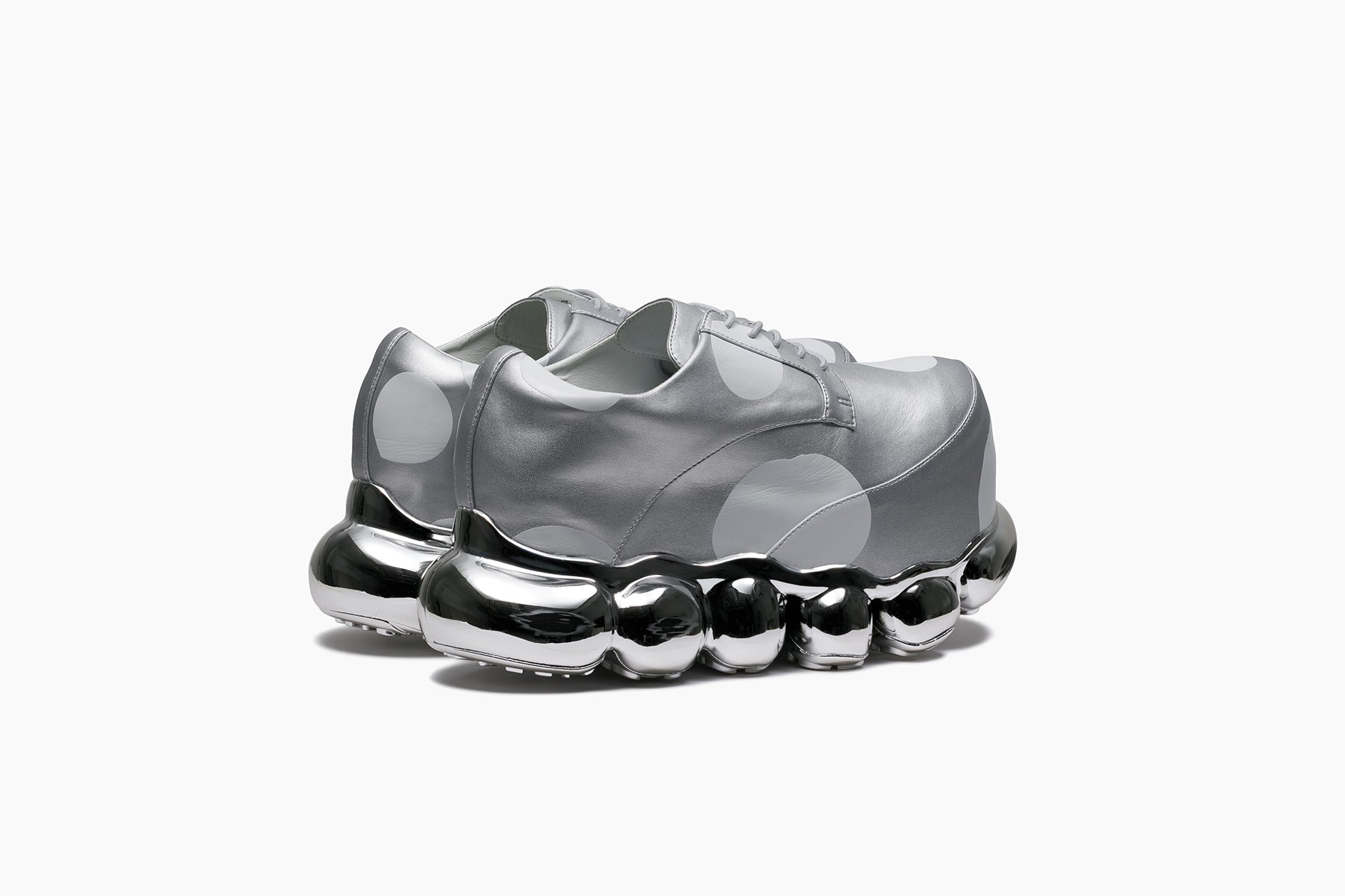 JEWELRY MONSIEUR CHROME SILVER DOTS / SILVER CHROME