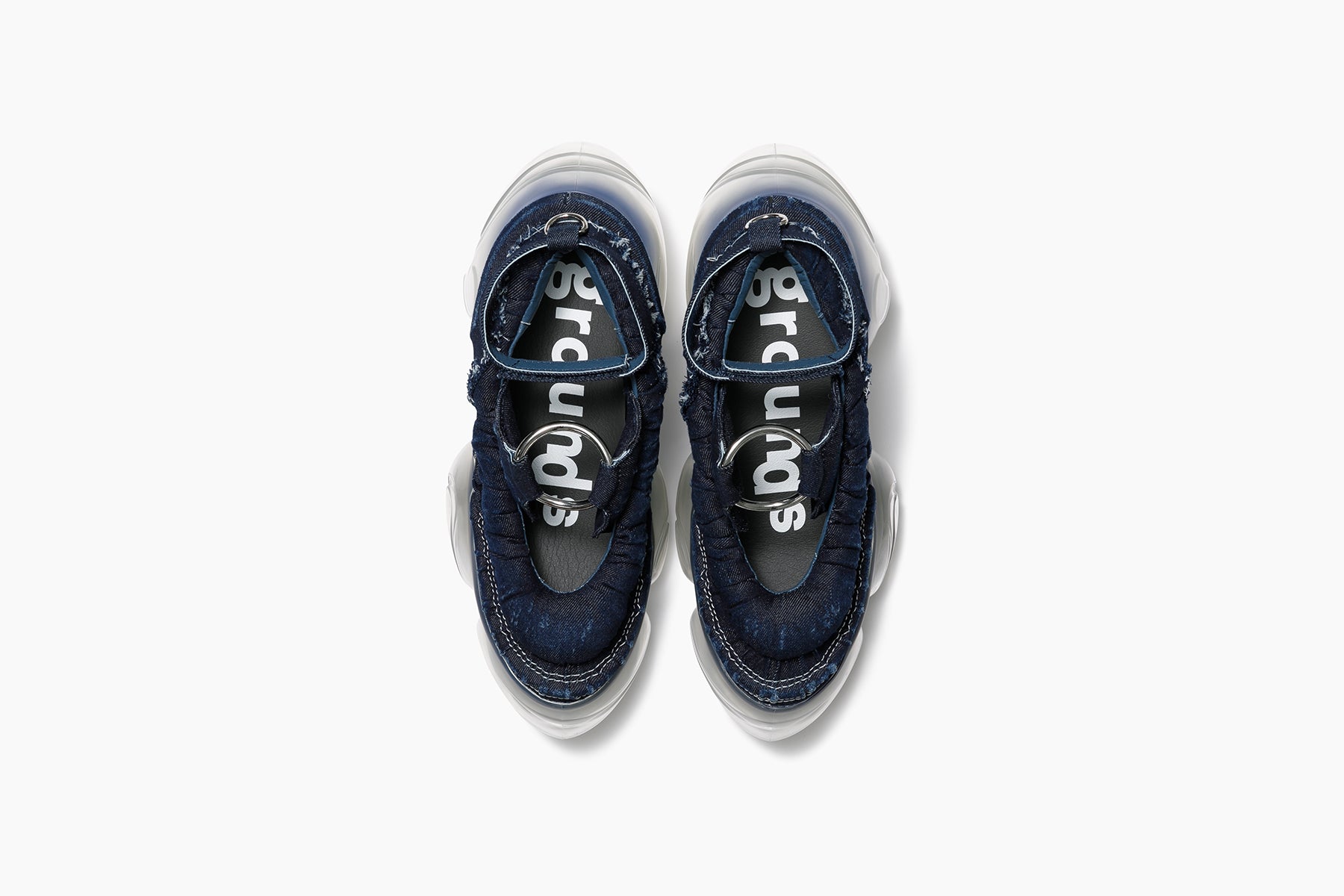 grounds LOOPIE DONUTS INDIGO DENIM / CLEAR