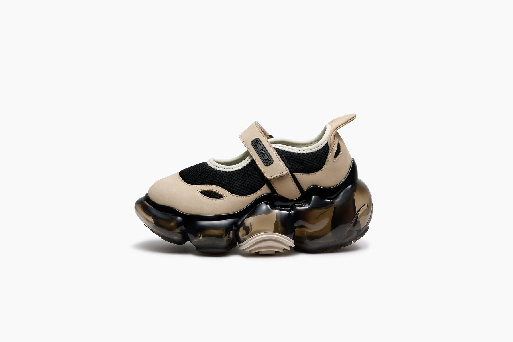 grounds MOOPIE MARY JANE BLACK NUDE / BLACK