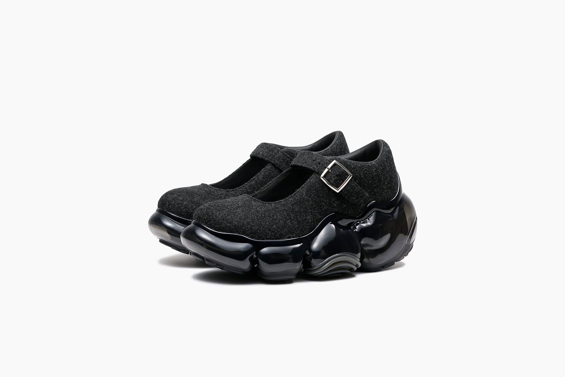 grounds MOOPIE PEBBLE BLACK FELT / BLACK