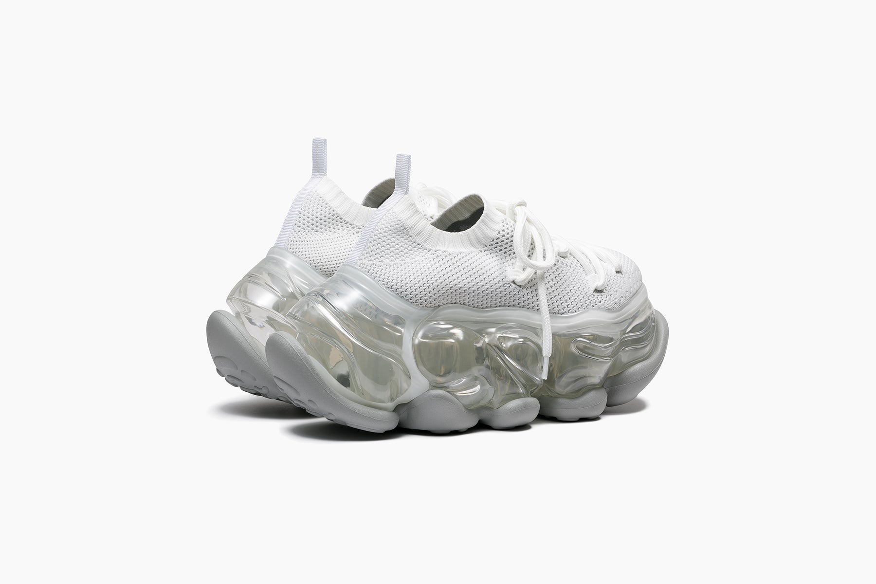 grounds SKYSCRAPER　WHITE GRAY / CLEAR