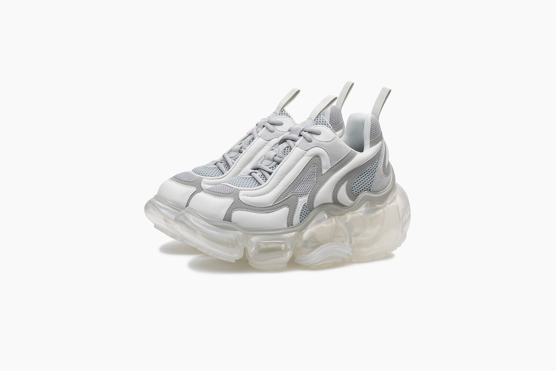 grounds MOOPIE FLIPPER　WHITE GRAY / CLEAR