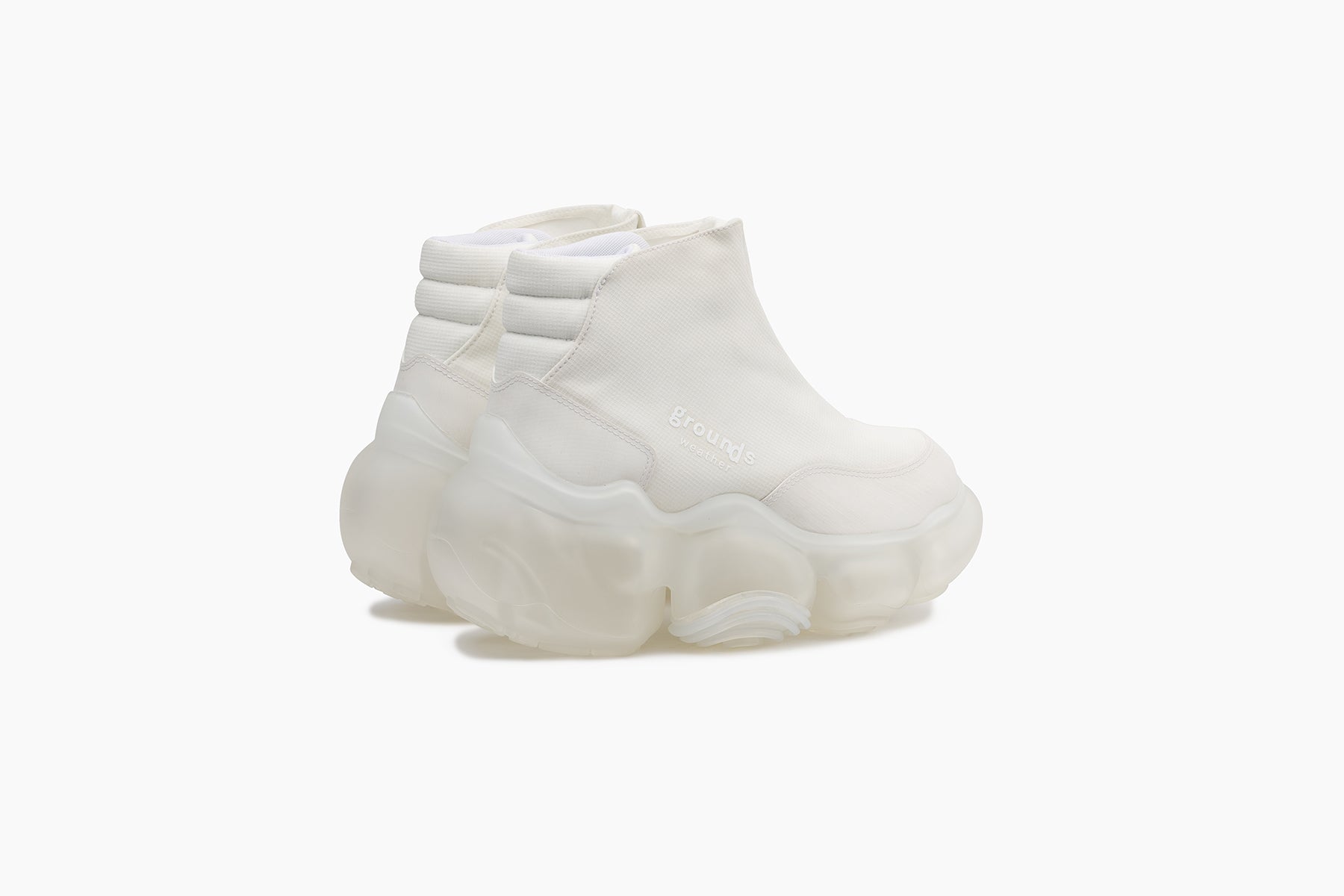 grounds MOOPIE WEATHER　WHITE / CLEAR MATTE