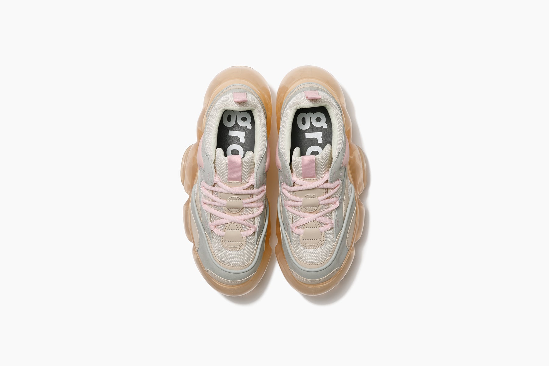 grounds MOOPIE JAWS 　GRAY PINK / NUDE