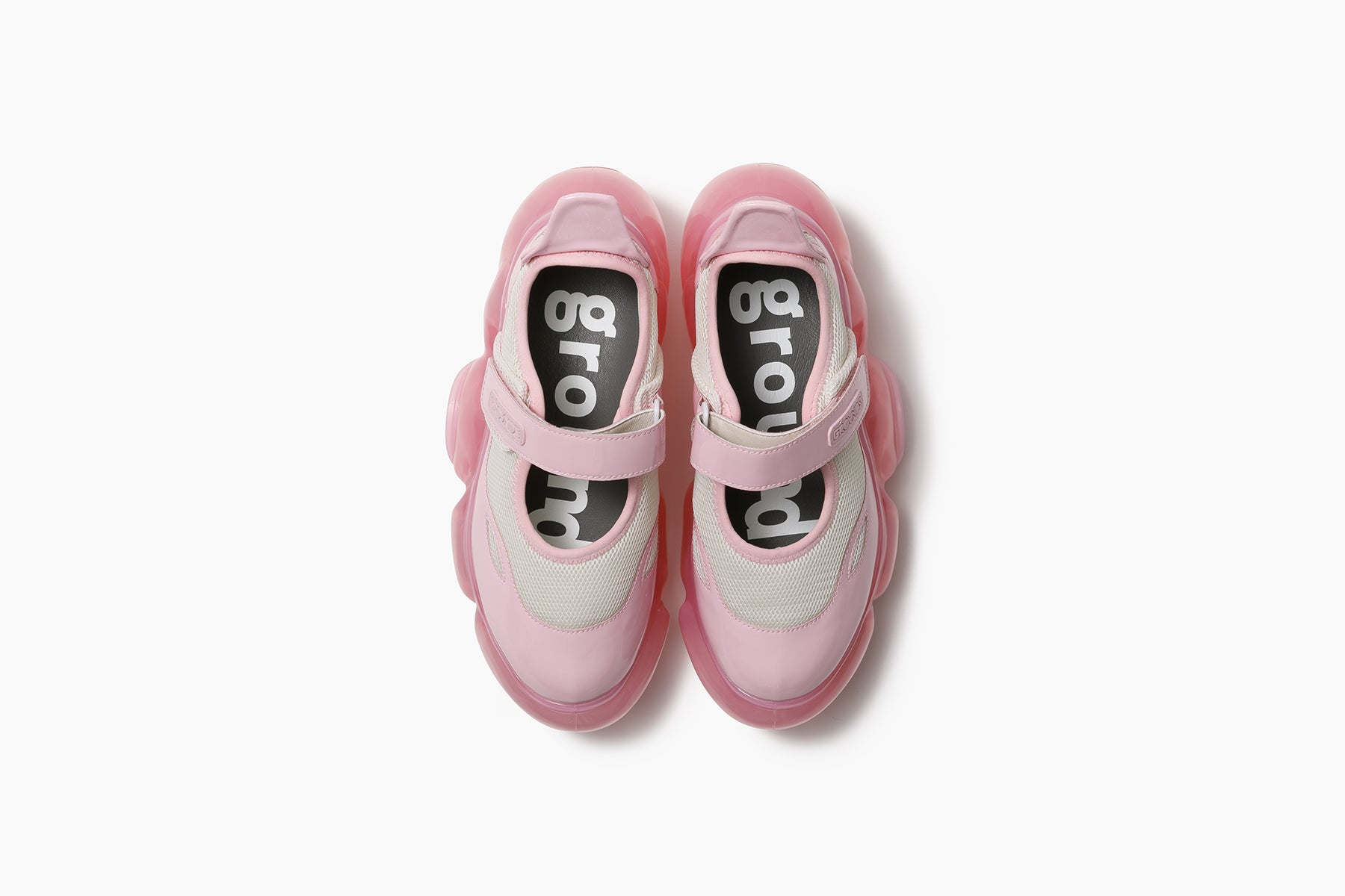 grounds MOOPIE MARY JANE STRAWBERRY ENAMEL / STRAWBERRY