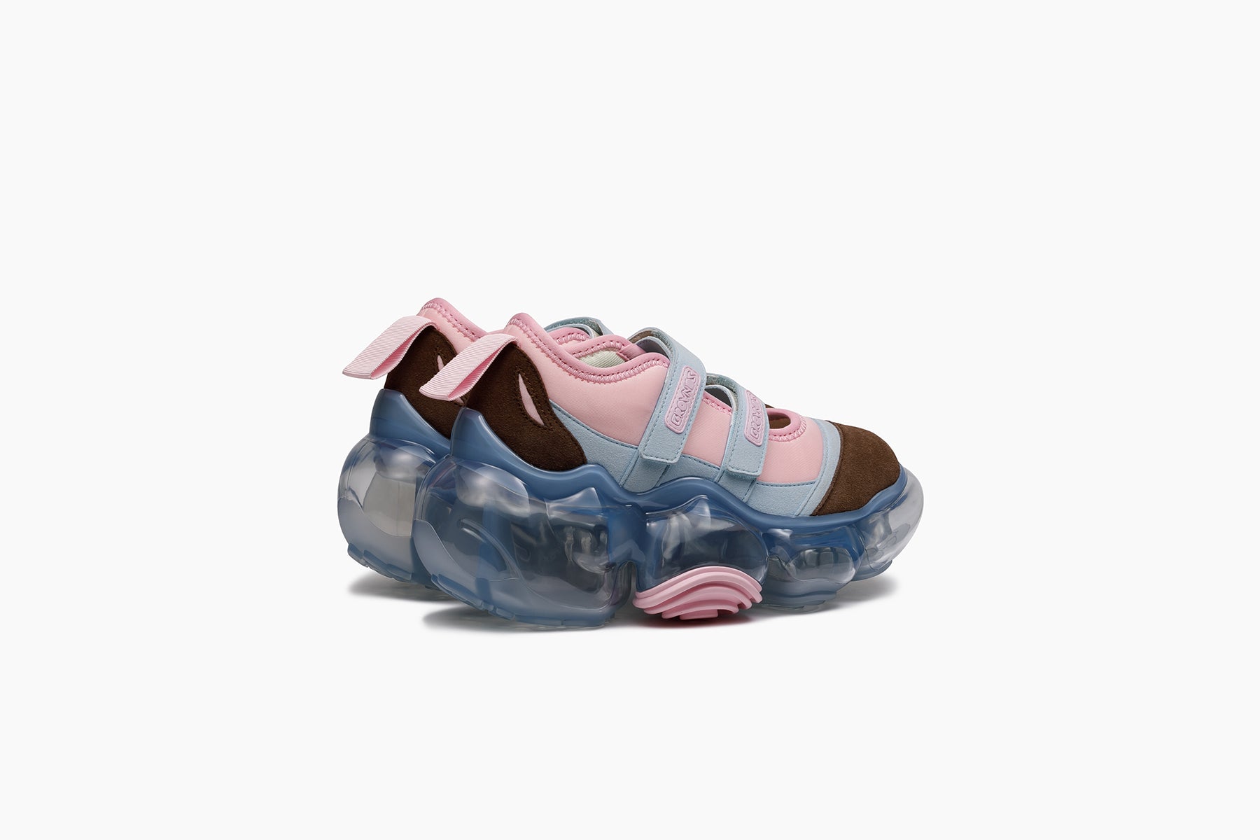 grounds MOOPIE MARY JANE DOUBLE PINK ICE / ICE GRAY
