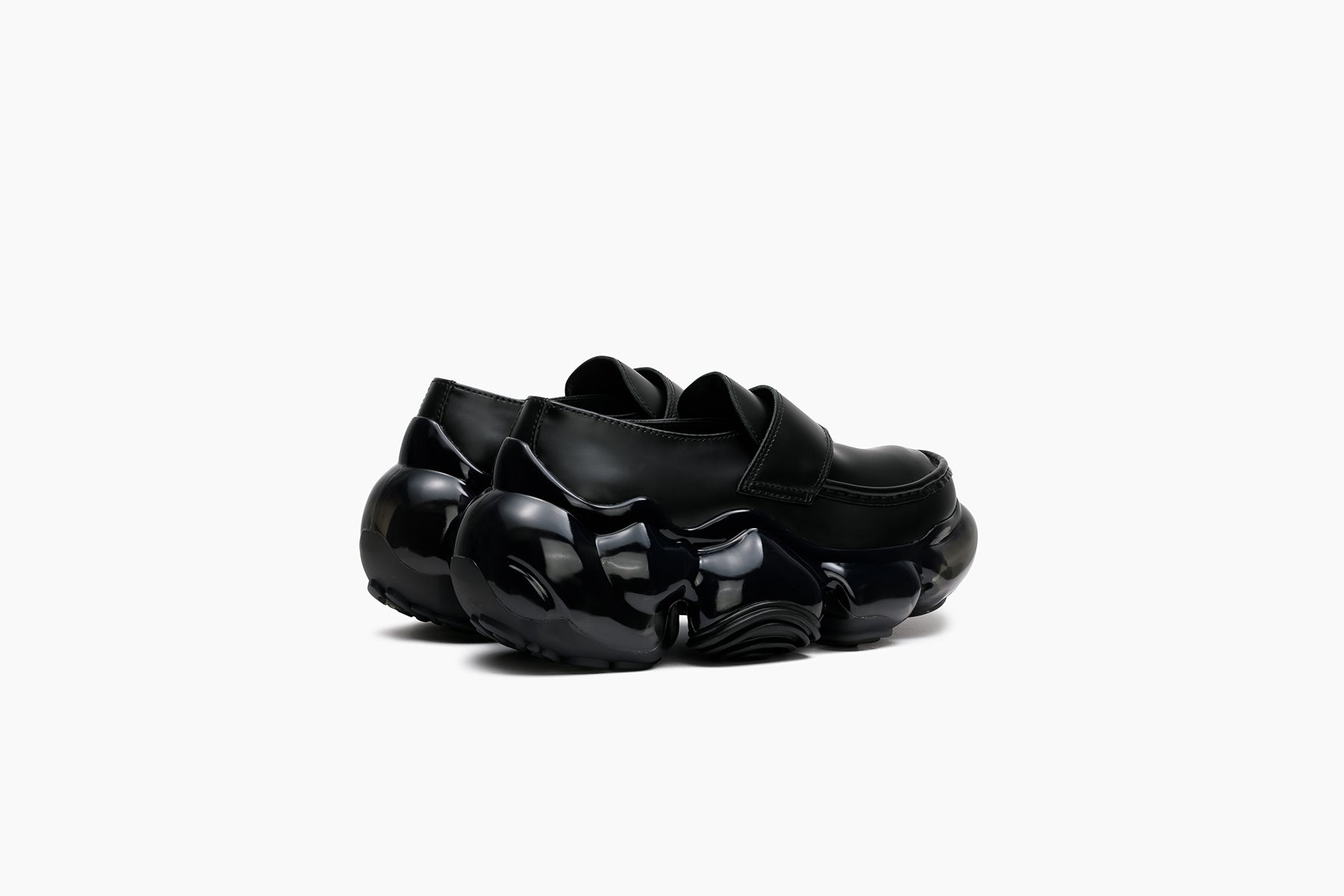 grounds MOOPIE LOAFER LEATHER BLACK LEATHER / BLACK
