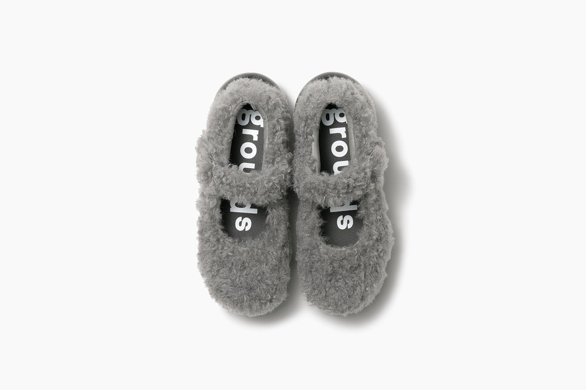 grounds JEWELRY PEBBLE BOA GRAY / BLACK