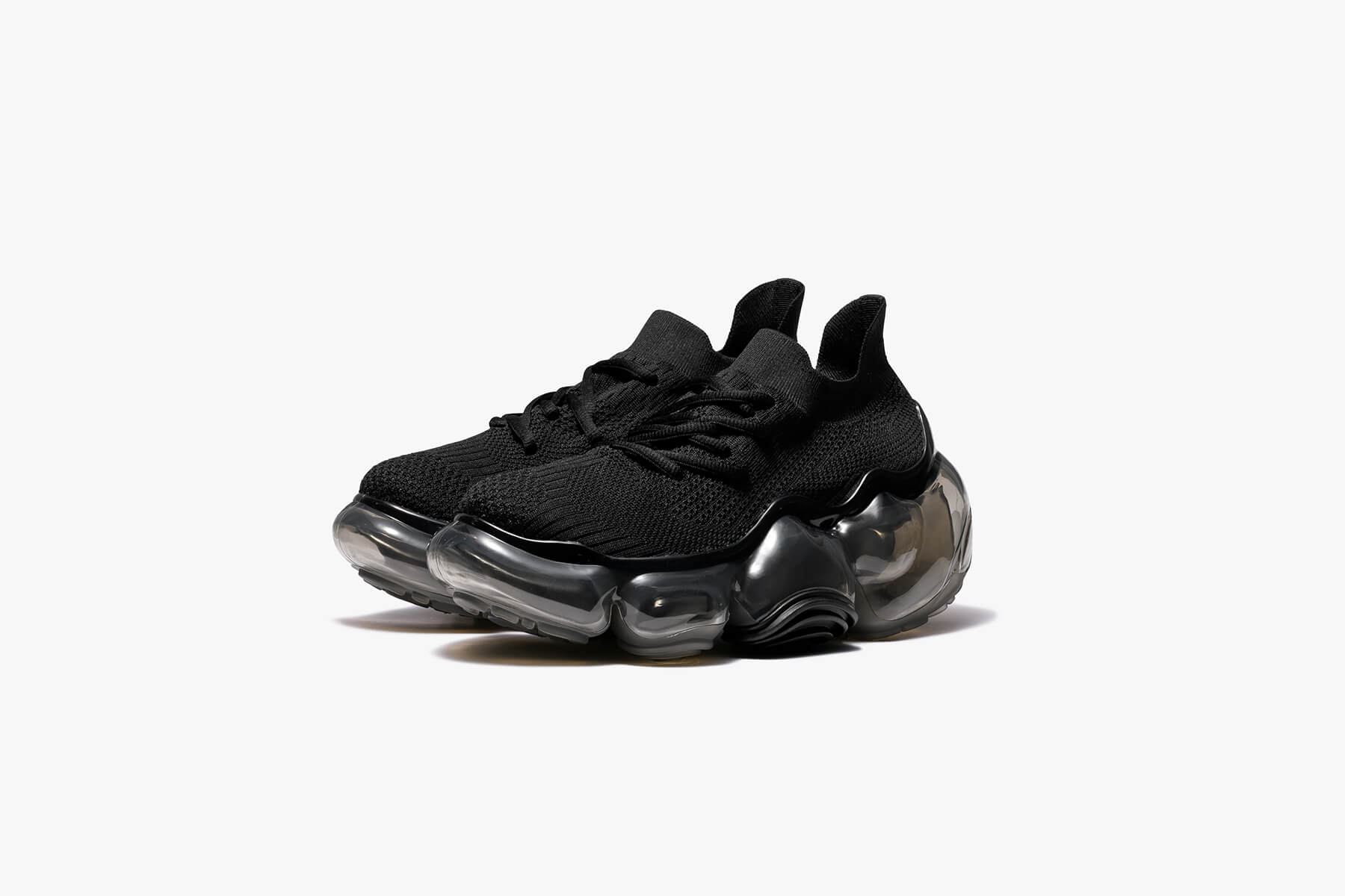 【grounds】moopie black 38/24cm MOOPIE - BLACK / BLACK (ムーピー ブラック / ブラック )｜grounds